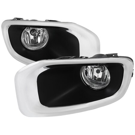 Spec-D Tuning 15-17 Jeep Renegade Fog Light Clear LF-RNG15COEM-DL